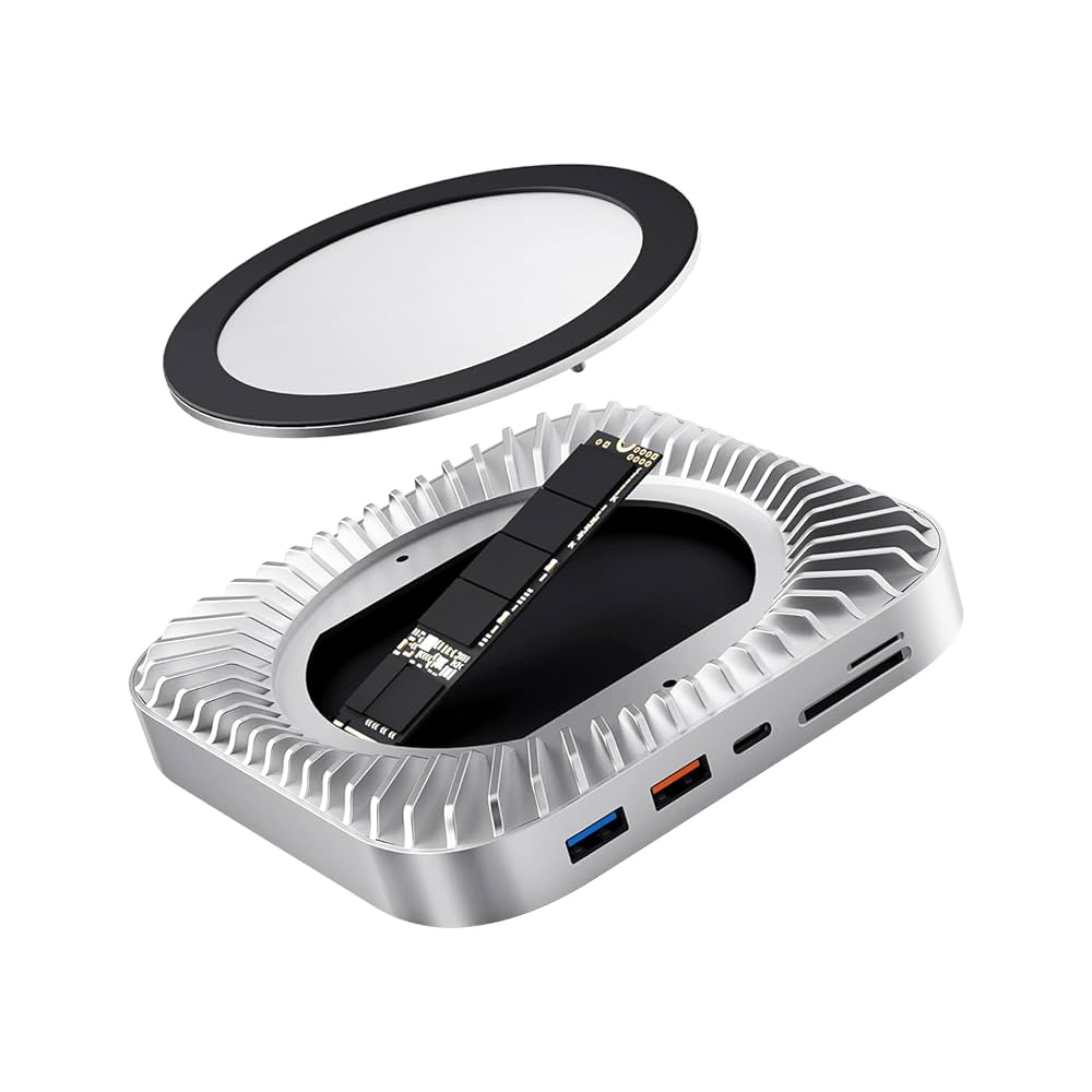 Amazon | Mac Mini M4 対応ハブ RayCue USB-Cハブ 10-in-1 -NVMe